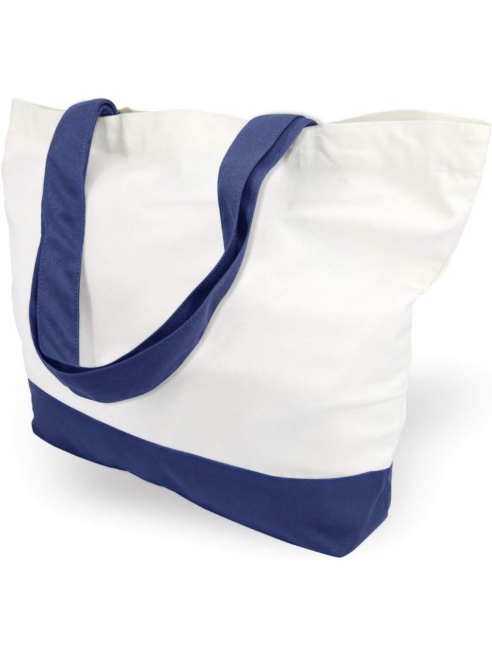 6-Pack Large 12oz Cotton Canvas Tote Bags - Reusable Grocery & Craft Bags